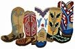 Jellybean Cowboy Boots Indoor Outdoor Rug
