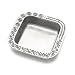 Wilton Armetale Reggae Square Baker with Glass Insert