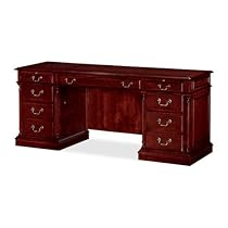 Hot Sale DMI Office Furniture Kneehole Credenza, 72 by 24 by 30-Inch, Cherry