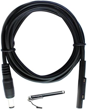 [Ddshopping]1.2M 12V 2.5A Portable Replacement Adapter Magnetic Cable Cord Mobile Power Charging Cable for Microsoft Surface PRO3 12 Inch Tablet (Just for pro 3 charging cable)