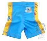 Dr. Seuss Yellow Fish Swimwear Shorts