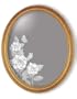 Decorative Framed Mirror Wall Decor With Butterfly Etched Mirror - Butterfly Decor - Unique Butterfly Gift Ideas - Ready To Hang - 19'' w x 23'' h