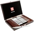 Wüsthof 8-Piece Stainless-Steel Steak Knife Set with Wooden Gift Box