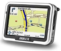 Holux GPSmile 52 Voice GPS Navigation System with US & Canada Map, MP3 player, photo viewer.