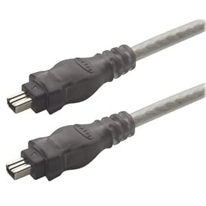Belkin F3N402-06-ICE 4-Pin to 4-Pin FireWire Cable (6-Feet) by Belkin