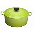 Le Creuset Enameled Cast-Iron 5-1/2-Quart Round French Oven, Kiwi
