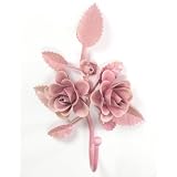 Chic Vintage Metal Rose Decorative Hook ~ Robe ~ Towel ~ Bath ~ Wall Hanging Hook ~ RH16 by Knobs & More Home D�cor