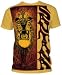 Santana 'Lion' yellow subway t-shirt