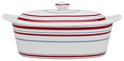 Silvermark Butter Boat, Red