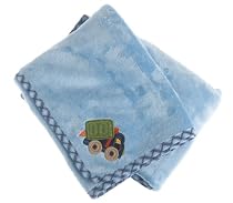OshKosh B'Gosh Under Construction Appliqued Sherpa Blanket (27in. x 34in.)