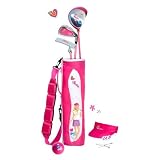 Barbie Jr. Golf 5-Piece Junior Golf Set w/ Bag