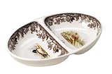 Spode Woodland Divided Oval Vegetable-Mallard/Pheasant