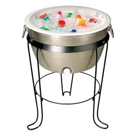 Coleman Party Cooler, Stainless Steel by Coleman