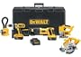 DEWALT DC5KITA 18-Volt Ni-Cad Cordless 5-Tool Combo Kit