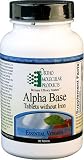 Ortho Molecular Alpha Base Caps without Iron - 240 Capsules