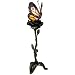 Pretty Butterfly on a Rose Table Lamp -1306