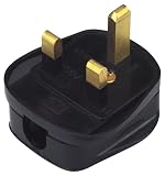 Black Quickfit 3 Pin 13A UK Plug. Bulk