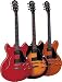 Oscar Schmidt OE30 Hollow Body Electric Guitars, Tobacco Sunburst