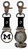 Michigan Wolverines Stainless Steel Clip On Watch