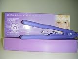 ISO BEAUTY INTERNATIONAL PURPLE TOURMALINE TURBO SILK 1" FLAT IRON