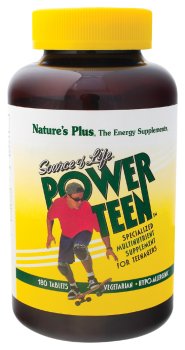 Nature's Plus - Source Of Life Power Teen Tablets, 180 tablets