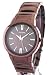 Fossil Men's Dress Dark Burgendy Dail Stainless Steel Watch #FS4319