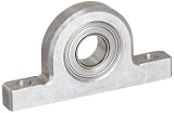 Spyraflo PB0-SR188ZZ 1/4″ Inner Diameter, Mounted Miniature Precision Ball Bearing In An Aluminum Housing