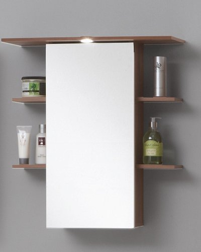 Badezimmer Spiegelschrank Zwetschge Madrid