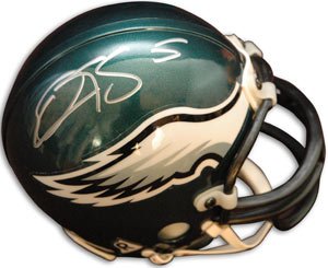 Donovan McNabb Signed Philadelphia Eagles Replica Mini Helmet