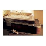 Tetsu 60 Rectangular Tub Finish: Biscuit