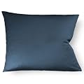 fleuresse Kissenbezug colours 9100-6544, 40x60cm, Mako Satin, Farbe Marine, 100% Baumwolle, mit Rei�verschluss