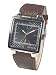 Bench BC0046DBR Gents 3 Hand Quartz Analogue with Black Sunray Dial and Dark Brown Leather Strap Watch