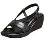 Donald J Pliner Women's Nanise Mm09 Wedge Sandal,Black,5 M US