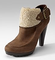 Limited Collection Round Toe Faux Fur Shoe Boots