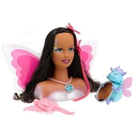 Barbie Fairytopia- Elina Styling Head- African American by