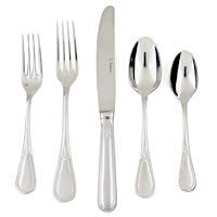 Fortessa Savoy 18/10 Stainless Steel Flatware Set, Service for 1, 5-Piece