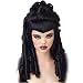 Gothic Black Vampira Wig Adult