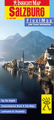 Insight Map Salzburgh: Flexi Map : plus Travel Information (Insight Fleximaps)