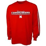 Adidas Nebraska Cornhuskers Scarlet Youth Team Vision Long Sleeve T-shirt