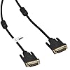 mumbi DVI-D Kabel 24+1 polig - DVI-D auf DVI-D Verbindungskabel DUAL LINK 2m vergoldet
