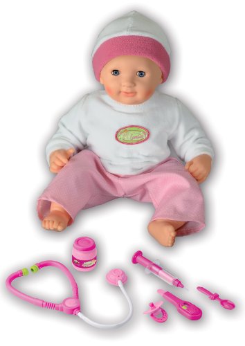 Klein - 1636 - Poupée et Mini-poupée - Poupon Malade avec Fonctions - Princess Coralie