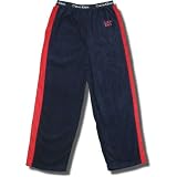Calvin Klein Microfiber Flannel Lounge Pants for Children in Blue with Red Trim