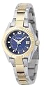 Fossil AM4178 Ladies Stainless Steel Sport Bracelet Watch With Blue Dial