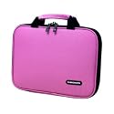 Samsung NC10 10.2 Notebook CaseCrown Premium Double Memory Foam Laptop Case (Nylon Pink)