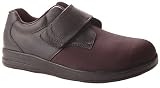 P.W. Minor Men's Freedom Strap Orthotic Shoes,Black Calf,12.5 M