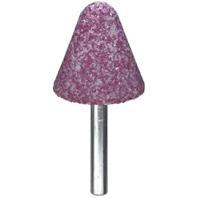 PFERD 31030 A4, Grit 30 - Soft, Aluminum Oxide Vitrified Mounted Point With 1/4" Shank