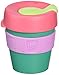KeepCup 8oz Reusable Coffee Cup. Lightweight BPA BPS-Free Plastic & Non-Slip Silicone Band. 8-Ounce/Small, Khidr