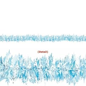 Snowflake Starburst Garland, 9ft