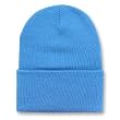 Blank Long Cuff Beanie - Sky Blue