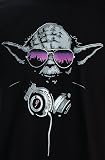 CHUNK Star Wars DJ Yoda T-Shirt Black M